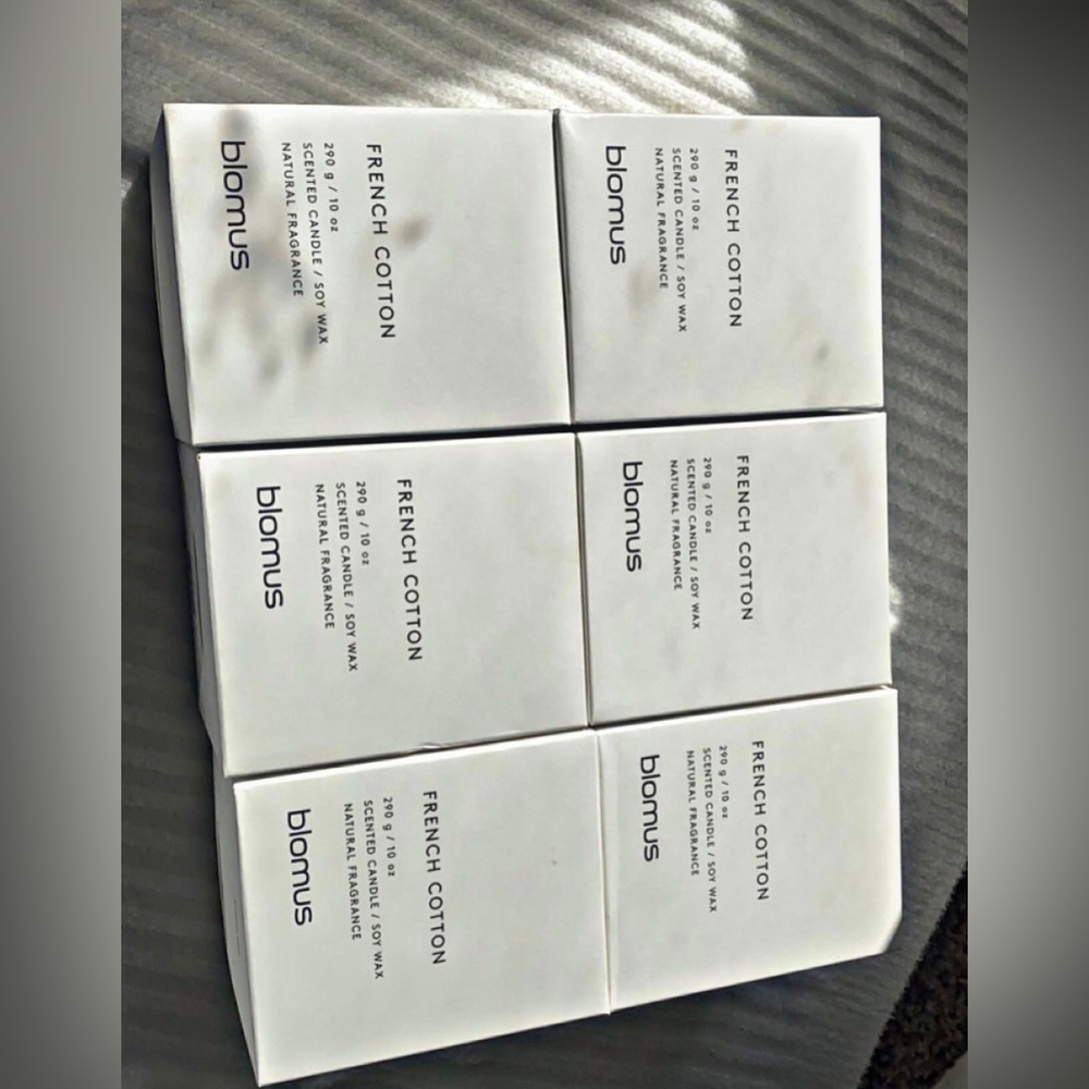 French Cotton Candles